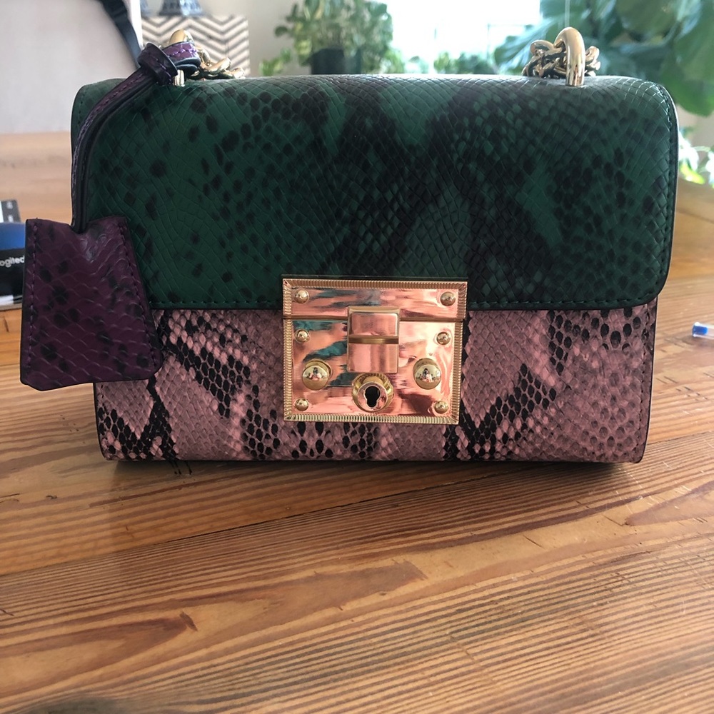 Cute Trendy Python Print Purse - image 2
